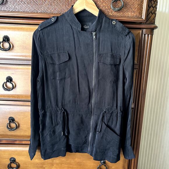Rails Black Minimalist Contemporary Miles Utility Jacket Size XS - Picture 2 of 12